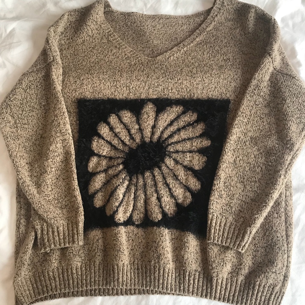 Brown sweater